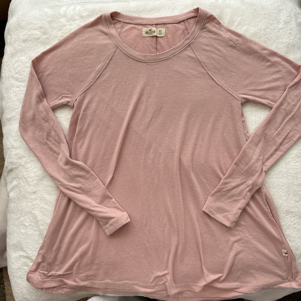 Light Pink Long Sleeve Top